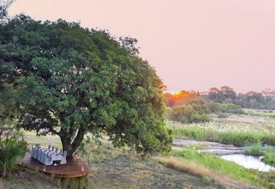 The lodges views of the Sabi Sands