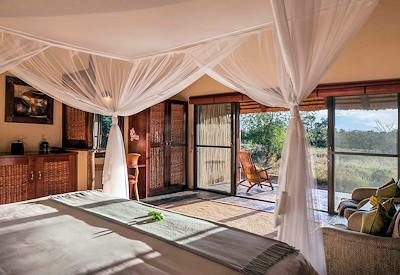 Classic safari accommodation at Jackalberry