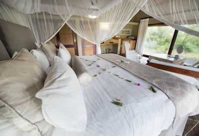 En-suite safari suites with private viewing deck