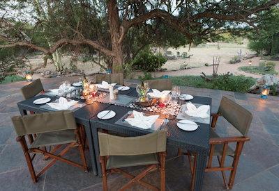 Kambaku offers guests outdoor dining