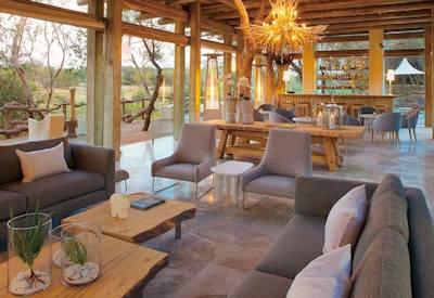 Living room and lounge area
