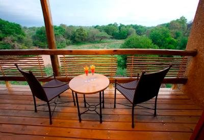 Overlooking the Kapama Private Game Reserve