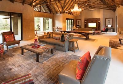 Lounge and bar area