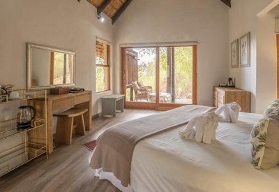 Thatched luxury suites