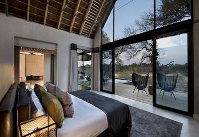 Views out over the Lion Sands Game Reserve