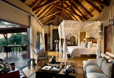 Classic Lion Sands luxury safari suite