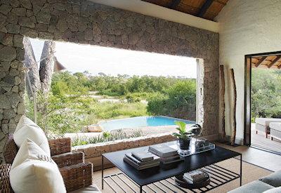 All suites off private plunge pool