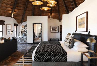 Large bedrooms at Mala Main Camp