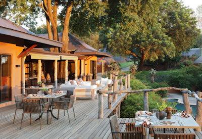 Private game reserve camp