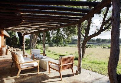 Views out over the Big Five reserve