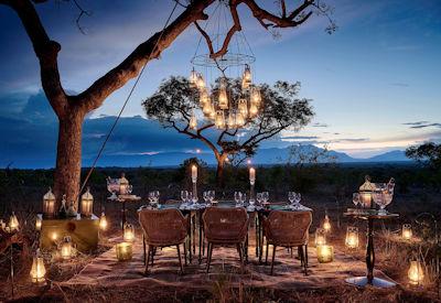 A uniquely styled safari camp in a private reserve