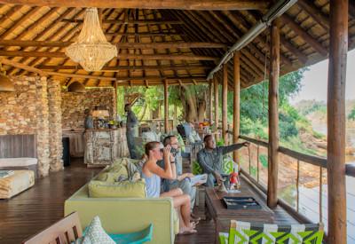 Overlooking the wildlife of the Luvuvhu River