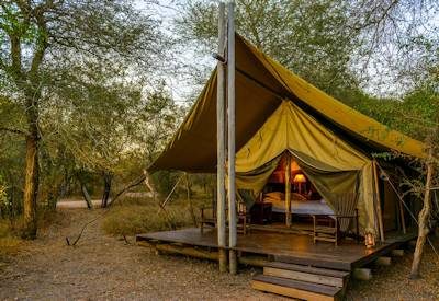 African explorer style tents