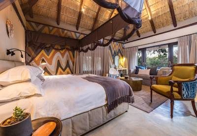 Superb thatched bedrooms