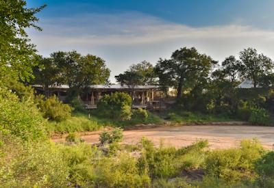 Tented camp on the Banks of the Monwana River