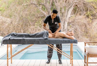 The spa and wellness options at Saseka
