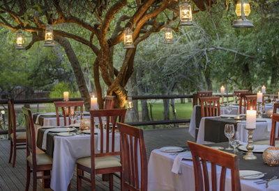 Viewing deck with views of the Karongwe