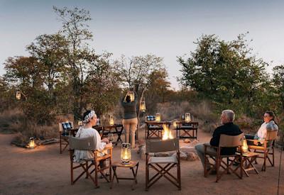 Firepit after a long day of walking