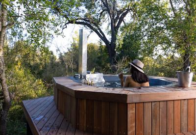 Wood fired and heater plunge pool