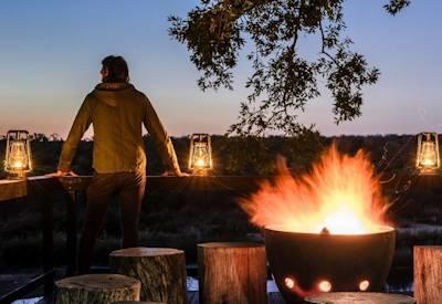 Singita sunsets from lodge