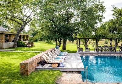 The stunning Castleton swimming pool