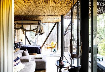 Luxurious Singita Sweni safari suites