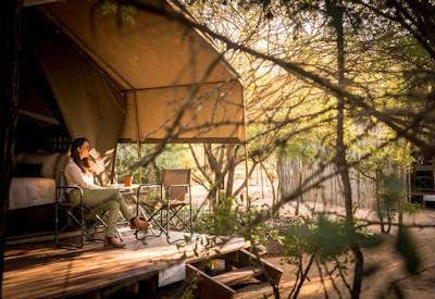 Safari lodge luxury tented camp