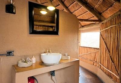 Basic yet functional en-suite bathrooms