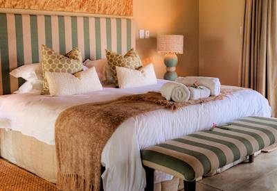 Beautiful appointed safari rooms