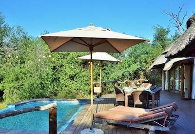 Lodge private pool