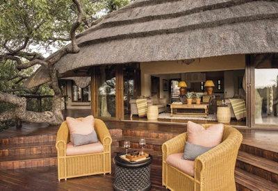 Lodge central guest area