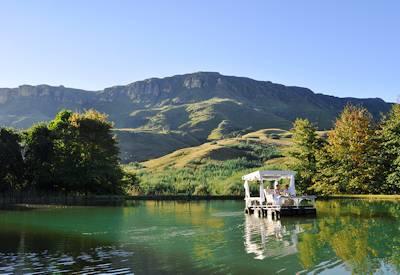 Trout fishing and horse riding activities