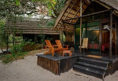 Thatched 4 star property in the Kosi Forest