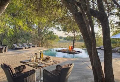 Swimming pool overlooking the Phinda
