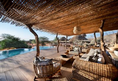 Overlooking the Tswalu Reserve