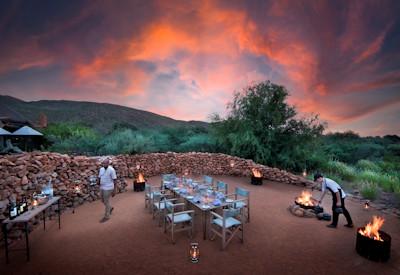 Dining and cuisine at Tswalu