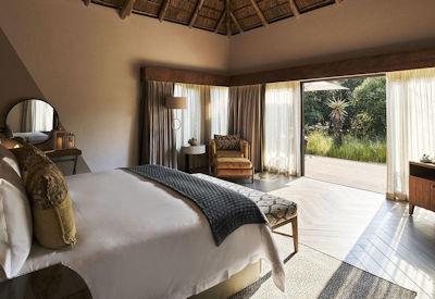 Luxury suites and deluxe rooms all with private patio