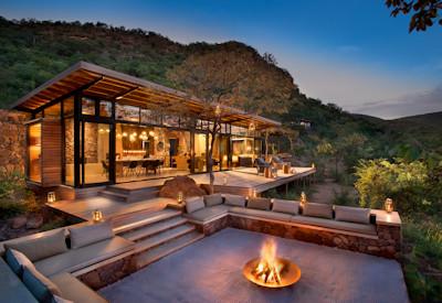The stunning Mountain Lodge in the Marakele