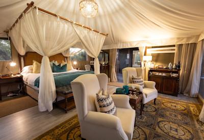 Lapalala with seven luxury tented suites