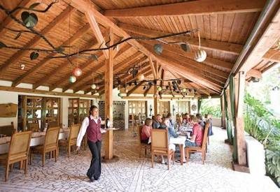 Main dining and bar area