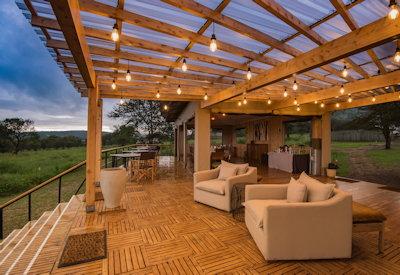 Lounge area with exceptional views