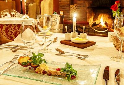 Fantastic cuisine and wine selection