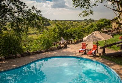 Swimming pool at Migration Camp