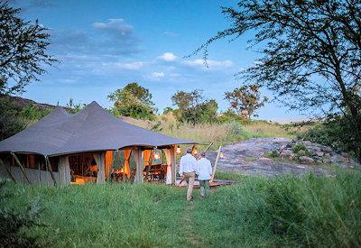 Intimate and private safari suites