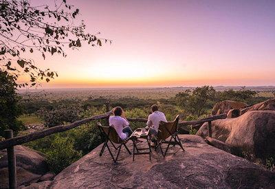 Serengeti plains of Tanzania
