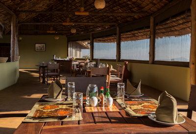 Indoor dining room and area