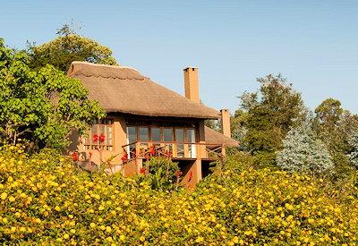 Large and private thatched suites