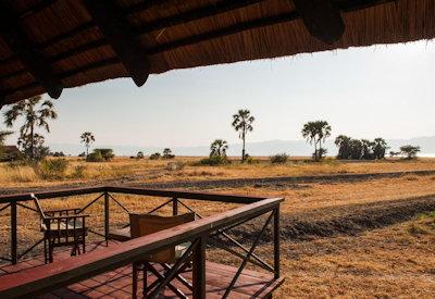 Manyara Lake lies in the distance