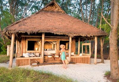 Large and private beach suites