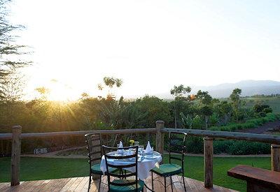 Views out over Ngorongoro region